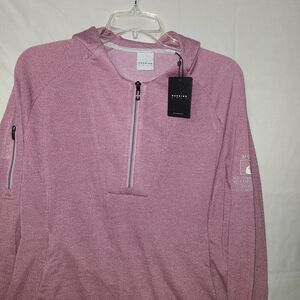 NWT Dunning Golf Women’s Pink Quarter Zip Hoodie PGA National Club Championship